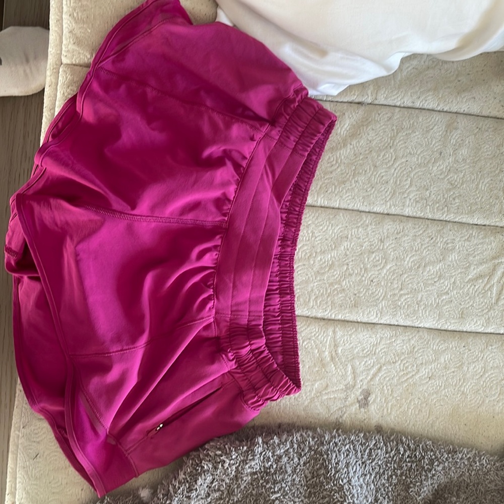Pink Lululemon Shorts